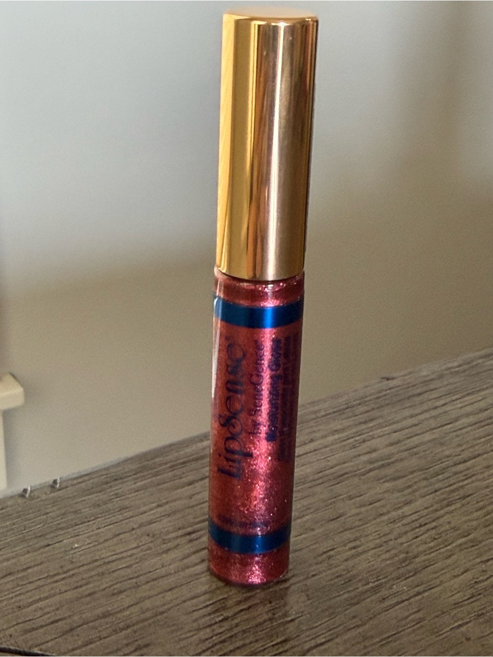 SeneGence LipSense Red Glitter Gloss .25 fl oz